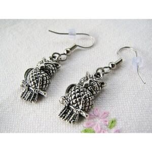 Handmade Owl Earrings